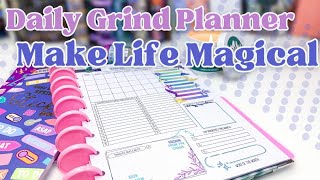 August 2024 Planner Setup Using the NEW Make Life Magical Sticker Books from DailyGrindPlanner [upl. by Rachael624]