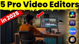 5 Best FREE Video Editing Software For PC 2025  Never Miss Out [upl. by Etom326]