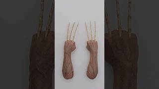 The Hot Toys Wolverine Bone Claws are SO cool SO SHARP hottoys actionfigures marvel wolverine [upl. by Myrtle]