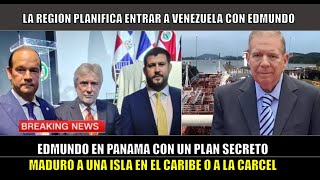 EDMUNDO EN PANAMA para TOMAR posesion MADURO en una ISLA [upl. by Yllus]