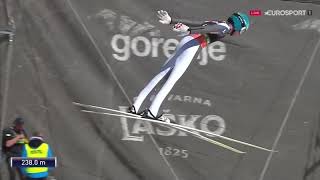 Michael Hayboeck  238m  Planica 2019 [upl. by Tormoria]