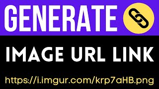 How to generate image link  create photo link  imgur upload image  make image url link  Deshtech [upl. by Maidy]