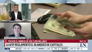 La AFIP reglamentó el blanqueo de capitales y prevén el ingreso de US2000 millones [upl. by Loraine698]