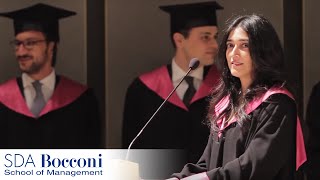 Commencement Speech 2012  FullTime MBA  SDA Bocconi [upl. by Julienne]