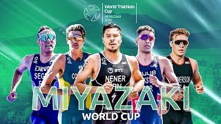 2024 World Triathlon Cup Miyazaki  MEN [upl. by Elohcan]