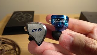 CCA C12 REVIEW  Quality 6 Driver Per Side Hybrid from CCA [upl. by Pasia114]