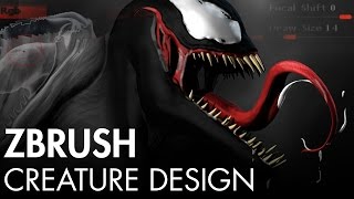 ZBrush Creature Sculpting  PREVIEW [upl. by Vikki]