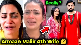 Armaan Malik 4th Wife Reality 😳  Armaan Malik 4th Marriage [upl. by Drofdarb]