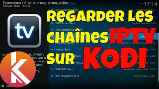 Regarder les chaines TV sur Kodi à partir dune URL ou dun M3U  M3U8 avec PVR IPTV Simple Client [upl. by Ahsenahs]