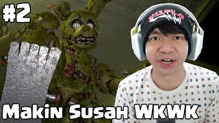 Terjebak Dengan Spring Trap  FNAF The Glitched Attraction Indonesia 2 [upl. by Mandy]