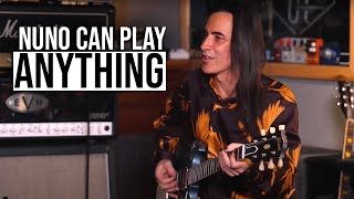 Nuno Bettencourt Proves He Can Play Anything [upl. by Cleodell]