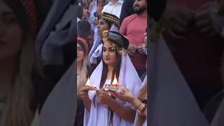 yazidi religion  yazidi girls  yazidi women  yazidi people  yazidi prayer [upl. by Enilorak]