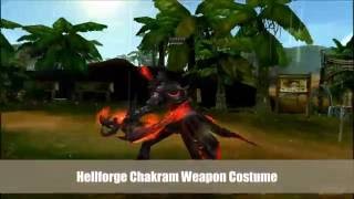 Gladiators Chakram Weapon Costumes [upl. by Helgeson]