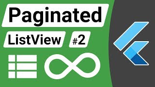 Flutter Infinite ListView Pagination 2 w the BLoC Pattern [upl. by Assiral]