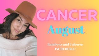 CANCER quotYOUR LIFE IS ABOUT TO CHANGE ABSOLUTELY INCREDIBLEquot AUGUST 2024 TAROT READING [upl. by Sierra]