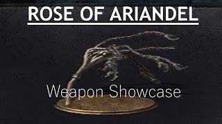 Dark Souls III Rose of Ariandel  Weapon Showcase [upl. by Yeslah]