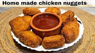 home made chicken nuggets recipeby best food house [upl. by Koehler]