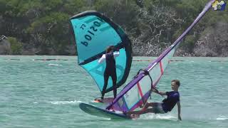 Windsurf Association Bonaire slalom competion [upl. by Cirdes]