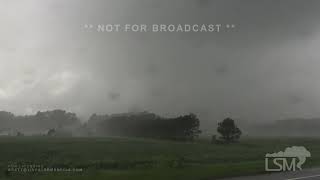 08082024 Rocky Mount NC  Tornado Touches Down Near Town [upl. by Ellenaej]