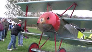 Fokker DR1 Triplane  Grimes Field Golden Age of Aviation Museum [upl. by Aihsemaj]