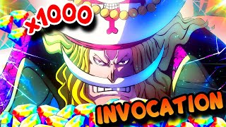 INVOCATION 1000 DIAMANTS BARBE BLANCHE SBF  Cest une CATASTROPHE  One Piece Bounty Rush  OPBR [upl. by Ignatia]