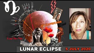 Lunar Eclipse July 5 2020  Thunder Bolts by Darkstar Astrology [upl. by Crescentia961]