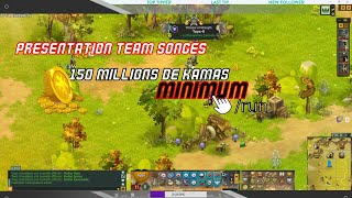 DOFUS PRESENTATION TEAM SONGES LOW COST 130mrun MINIMUM [upl. by Eimar]