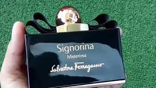 Salvatore Ferragamo Signorina Misteriosa Review Malay [upl. by Anaahs]