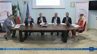 In Prefettura presentatoil progetto Vibo Valentia IN N O V A [upl. by Akima167]