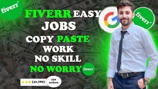 Earn 5Day With This Simple Copy Paste Job  How to Make Money Fiverr [upl. by Adikam884]