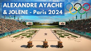 Alexandre Ayache amp Jolene Jeux Olympiques Paris 2024 [upl. by Ringler]