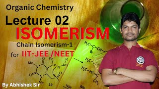 ORGANIC CHEMISTRY  ISOMERISM  CHAIN ISOMERISM1 LECTURER 02 BY ABHISHEK SIR FOR IITJEENEET [upl. by Saticilef]