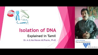 Isolation of DNA Explained in Tamil [upl. by Atal]