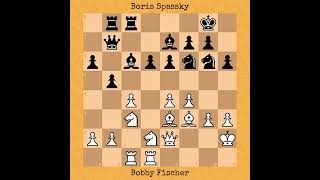 Bobby Fischer vs Boris Spassky  Game 21 1992 chess [upl. by Ney]