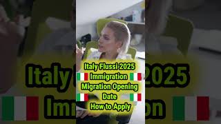 Italys New Immigration Openings for Seasonal Jobs  Seasonal amp NonSeasonal Immigration 2025 [upl. by Eneloj]