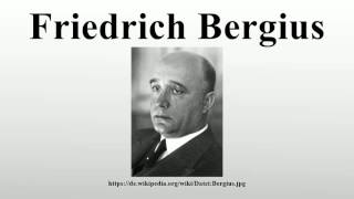 Friedrich Bergius [upl. by Kcaj]