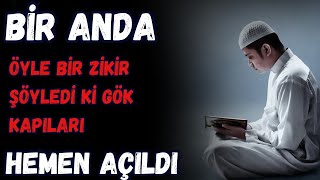 Bir anda öyle bir zikir şöyledi ki gök kapıları hemen açıldı  Volkan Aksoy [upl. by Netnert633]