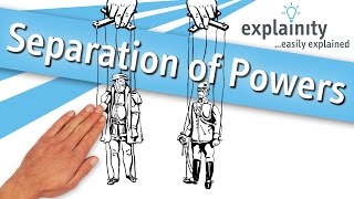 Separation of Powers explained explainity® explainer video [upl. by Nyladnor]