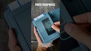 Porta Pasaportes Magnéticos 🙌🏼 Accesorio para llevar tus documentos organizandos en tus viajes ✈️ [upl. by Beatty602]