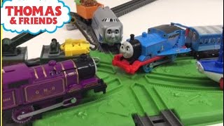 Winged Thomas Ryan Jerome Hugo Skiff Trackmaster Trains Thomas and Friends [upl. by Hayarahs]