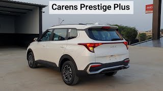 Kia Carens Prestige plus ₹ 1349 Lakh  2022 Detailed Review [upl. by Otrebogad804]