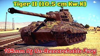 Tiger II 105 cm KwK  The Ultimate Sniping Tiger Tank War Thunder [upl. by Ettennek393]