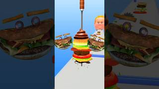 XXL Burger🍔🍔🍔 X  level 721 shorts [upl. by Shelli]