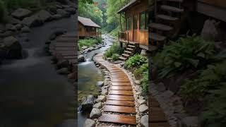 Serenity Retreat Nature Tranquility Rustic Escape Relaxation Cozy Solitude Wilderness 4 [upl. by Kwok]