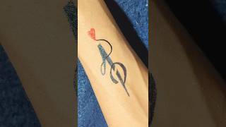 A P TATTOO SIMPLE ideatattoo tattooideas art tattooartist art shorts [upl. by Pruter]