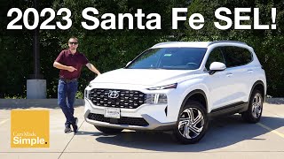 2023 Hyundai Santa Fe SEL AWD  Everyday Family Hauler [upl. by Analla832]