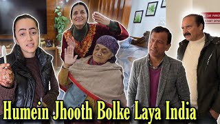 Humein Jhooth Bolke Laya Gaya Hai India  Dono Papa Chale Gaye  Jyotika and Rajat [upl. by Ahtivak577]