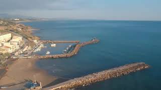 Marinella di Selinunte Trapani  Panorama of the marina and village [upl. by Laurinda596]