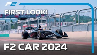 FIRST LOOK Formula 2s New 2024 Car  Varano Shakedown [upl. by Tankoos]