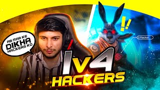 1 Vs 4 Hackers🥵😨 Nonstop Challenged me😡😤 Impossible challenge😱 [upl. by Takashi]